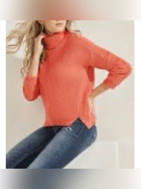 Guess Wool Blend Turtleneck Sweater